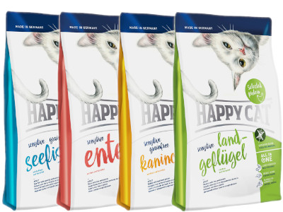 produktová řada Happy Cat Sensitive